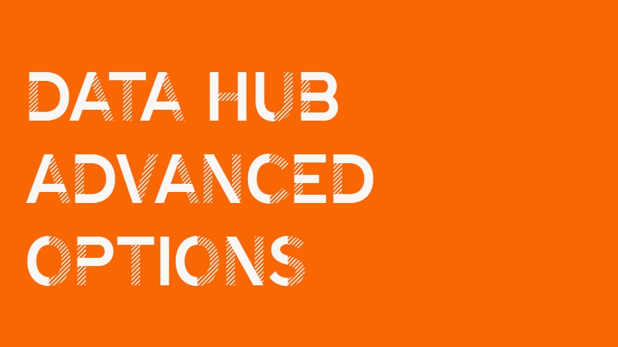 Opcje zaawansowane usługi Data Hub – film