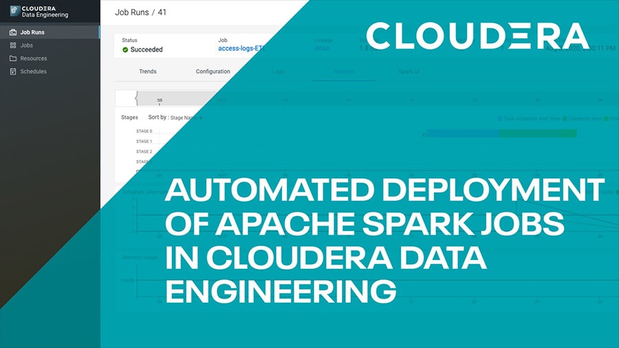 Zautomatyzowane wdrażanie zadań Apache Spark w usłudze Cloudera Data Engineering