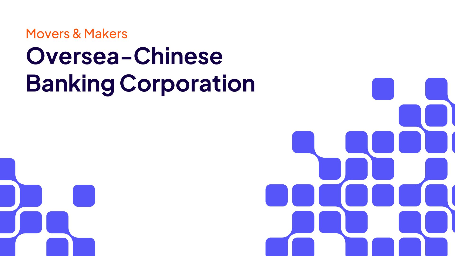 Miniatura filmu o kliencie OCBC