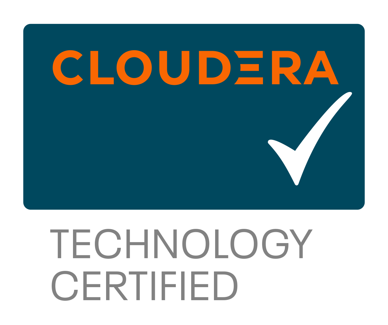 Odznaka Cloudera Technology Certified